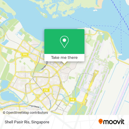 Shell Pasir Ris map