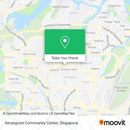 Serangoon Community Center map