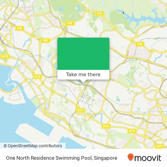 One North Residence Swimming Pool map