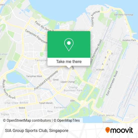 SIA Group Sports Club地图