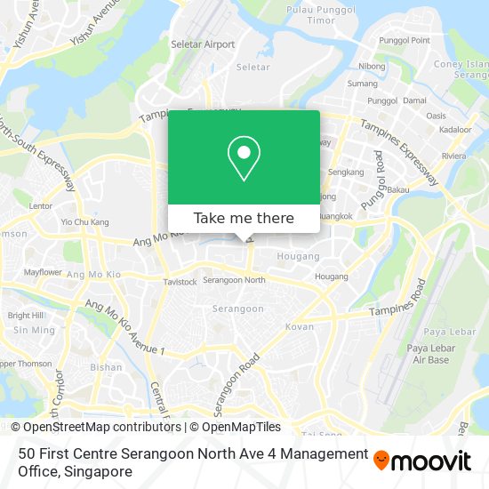 50 First Centre Serangoon North Ave 4 Management Office map