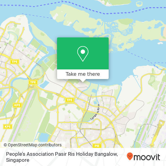 People's Association Pasir Ris Holiday Bangalow地图