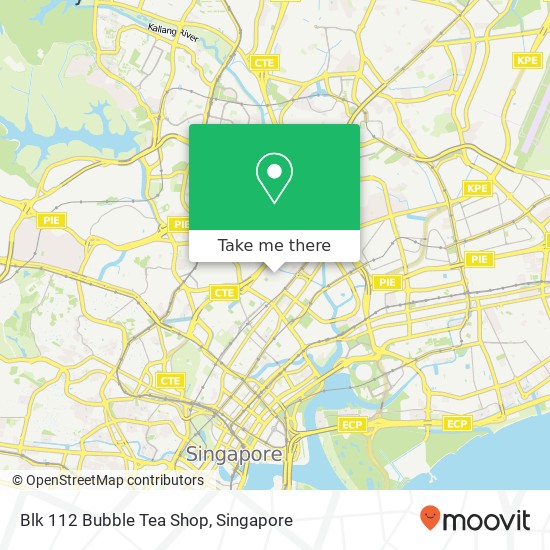 Blk 112 Bubble Tea Shop map