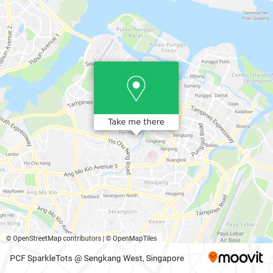 PCF SparkleTots @ Sengkang West map