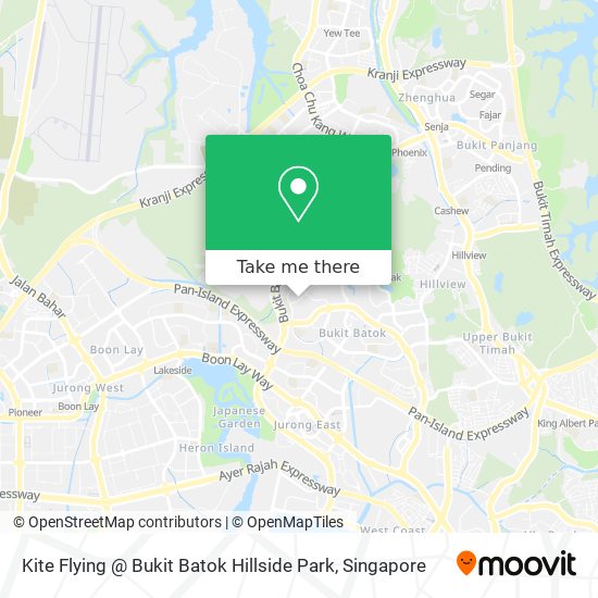 Kite Flying @ Bukit Batok Hillside Park map