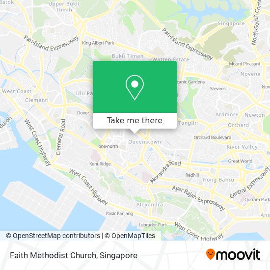 Faith Methodist Church map