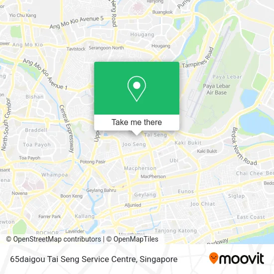65daigou Tai Seng Service Centre map