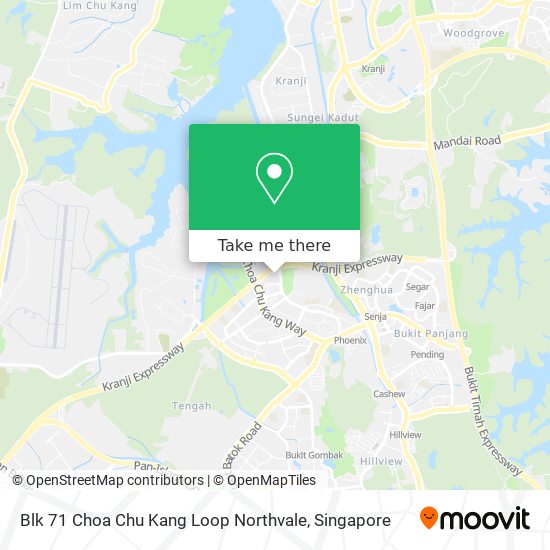 Blk 71 Choa Chu Kang Loop Northvale map