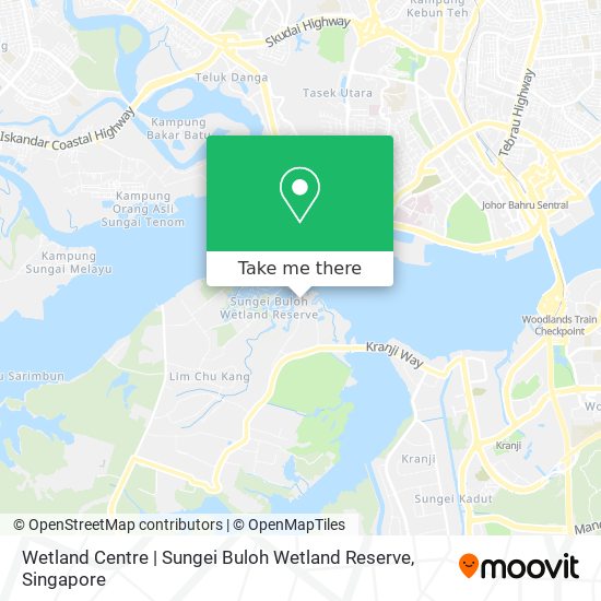 Wetland Centre | Sungei Buloh Wetland Reserve map