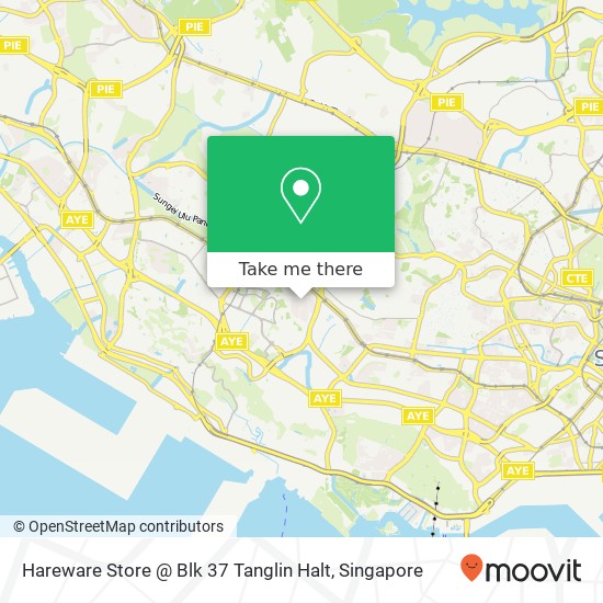 Hareware Store @ Blk 37 Tanglin Halt map