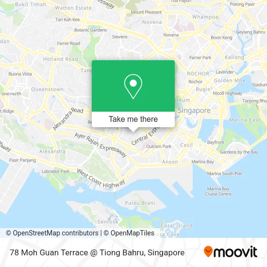 78 Moh Guan Terrace @ Tiong Bahru地图