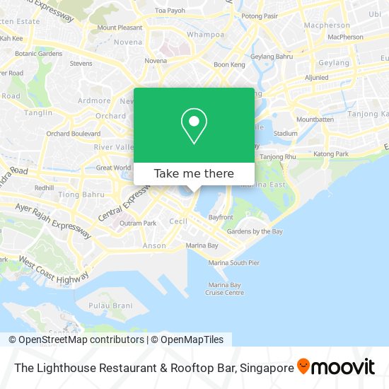 The Lighthouse Restaurant & Rooftop Bar map