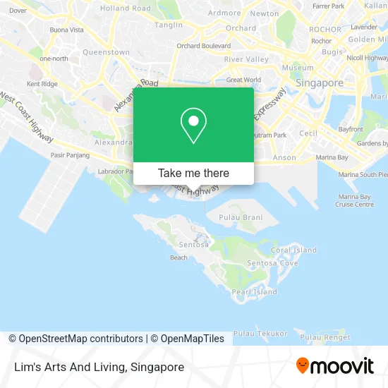 Lim's Arts And Living map