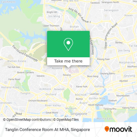 Tanglin Conference Room At MHA map