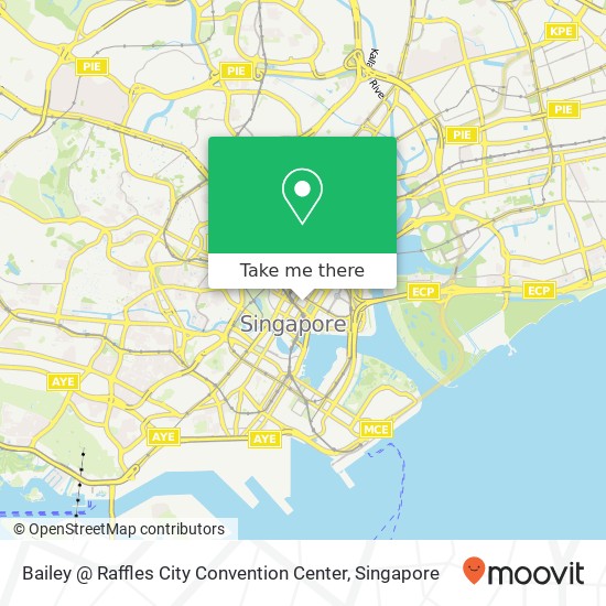 Bailey @ Raffles City Convention Center map