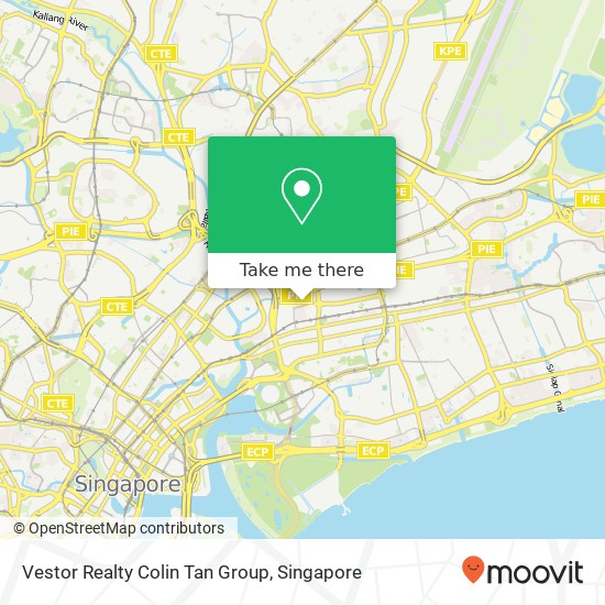 Vestor Realty Colin Tan Group map