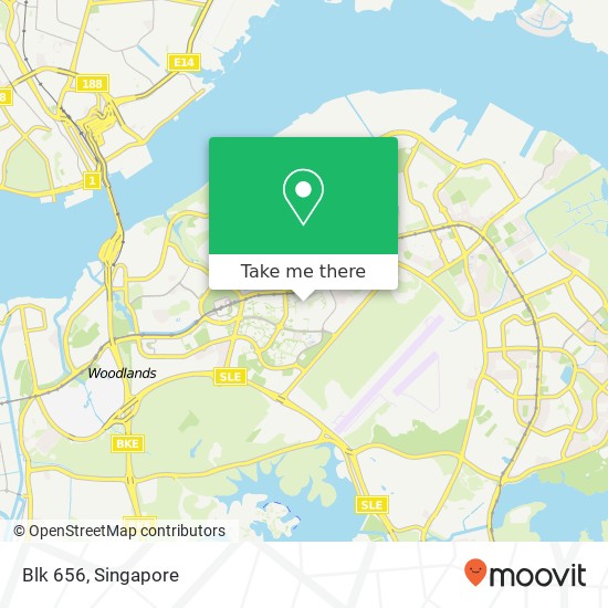 Blk 656 map