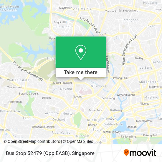 Bus Stop 52479 (Opp EASB)地图