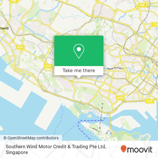 Southern Wind Motor Credit & Trading Pte Ltd map