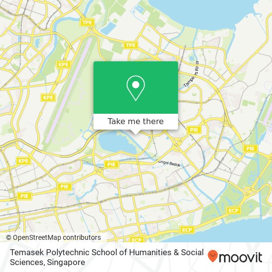 Temasek Polytechnic School of Humanities & Social Sciences map