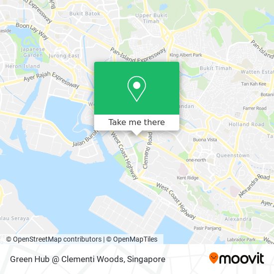 Green Hub @ Clementi Woods map