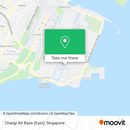 Changi Air Base (East) map
