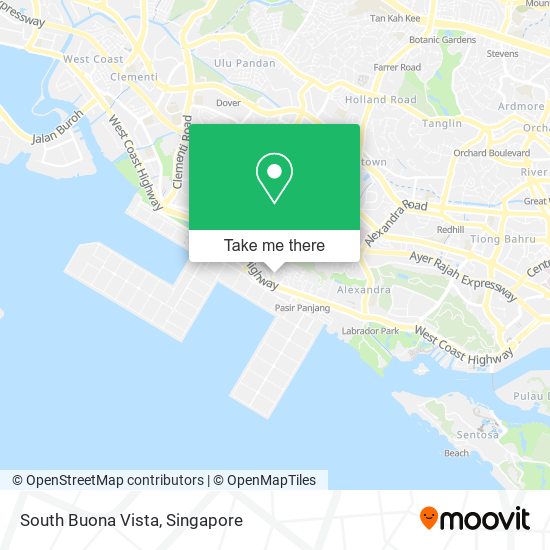 South Buona Vista map