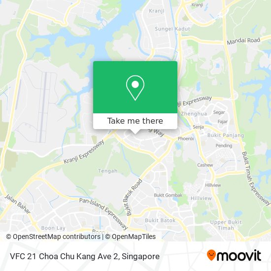 VFC 21 Choa Chu Kang Ave 2地图