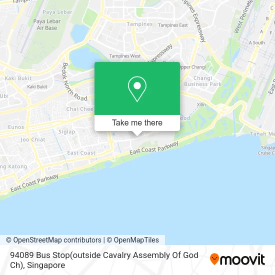 94089 Bus Stop(outside Cavalry Assembly Of God Ch)地图