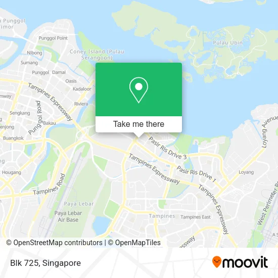 Blk 725 map