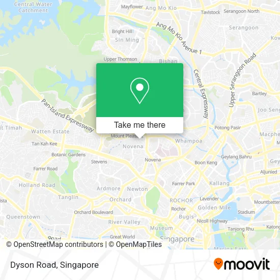 Dyson Road地图
