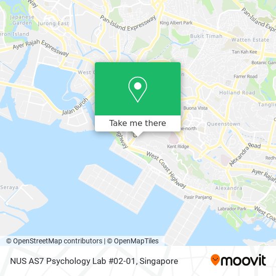 NUS AS7 Psychology Lab #02-01地图