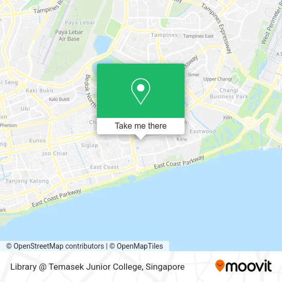 Library @ Temasek Junior College map