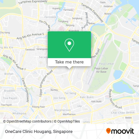 OneCare Clinic Hougang地图