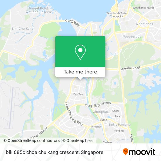 blk 685c choa chu kang crescent map