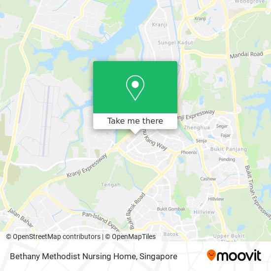 Bethany Methodist Nursing Home map