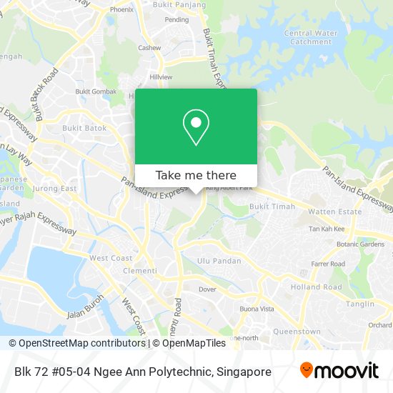 Blk 72 #05-04 Ngee Ann Polytechnic map