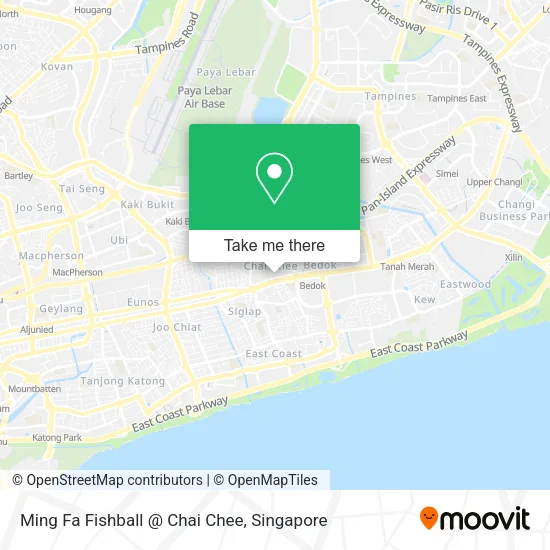 Ming Fa Fishball @ Chai Chee地图