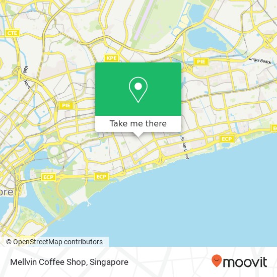 Mellvin Coffee Shop map