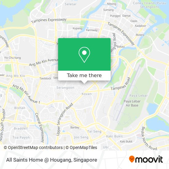 All Saints Home @ Hougang map