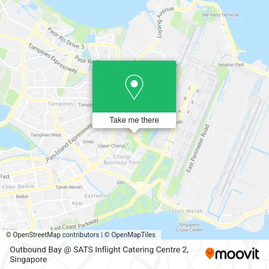Outbound Bay @ SATS Inflight Catering Centre 2地图
