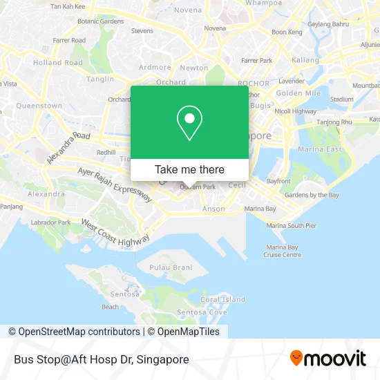 Bus Stop@Aft Hosp Dr地图