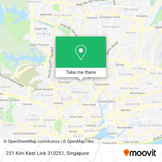 251 Kim Keat Link 310251 map