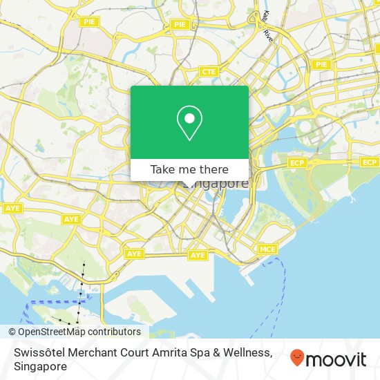 Swissôtel Merchant Court Amrita Spa & Wellness map