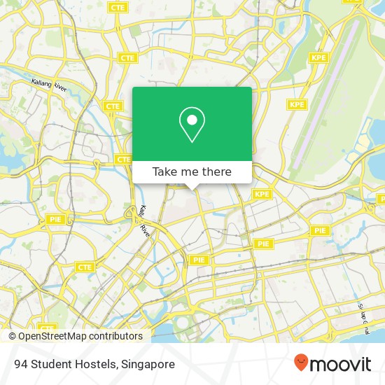 94 Student Hostels map