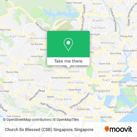 Church So Blessed (CSB) Singapore地图