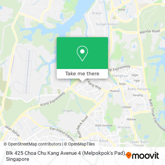 Blk 425 Choa Chu Kang Avenue 4 (Melpokpok's Pad) map