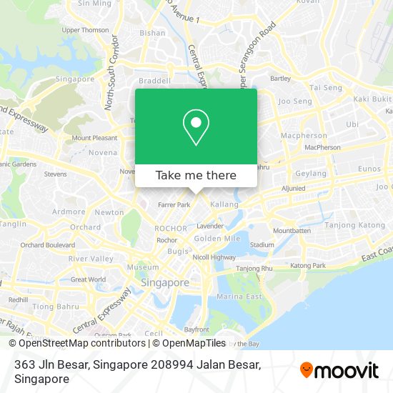 363 Jln Besar, Singapore 208994 Jalan Besar map