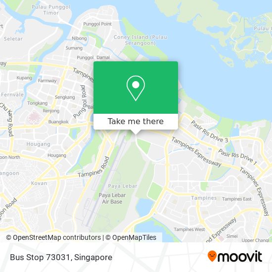 Bus Stop 73031 map