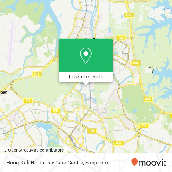 Hong Kah North Day Care Centre map